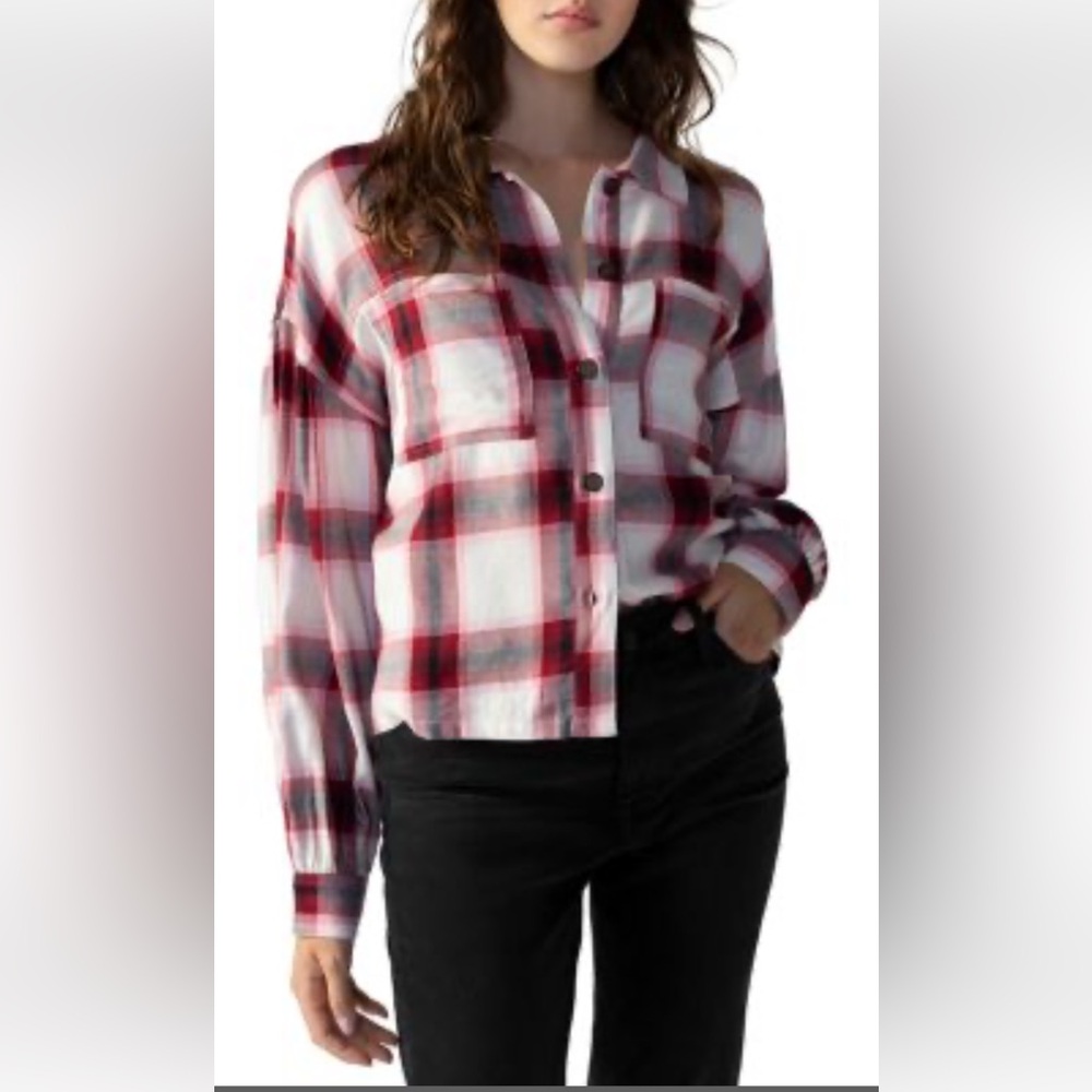 Sanctuary Plaid top
